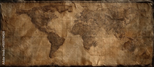 Vintage World Map
