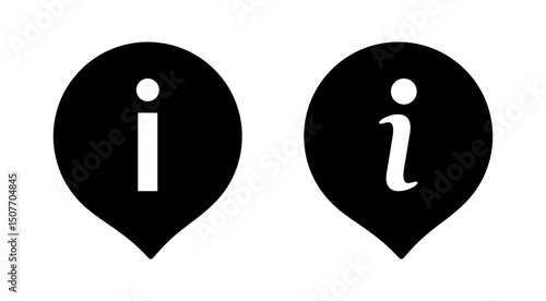 Information sign icon vector. about us sign and symbol. question mark icon