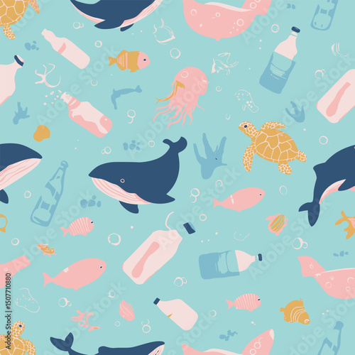 Sea pollution awareness