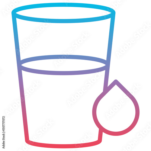 Water Glass Icon