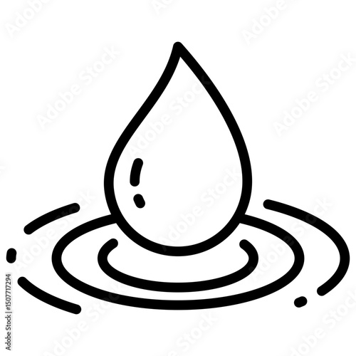Droplet Reflection Icon