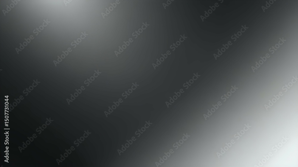 Elegant charcoal to silver gradient with subtle light transitions sophisticated and clean for luxury or executive branding