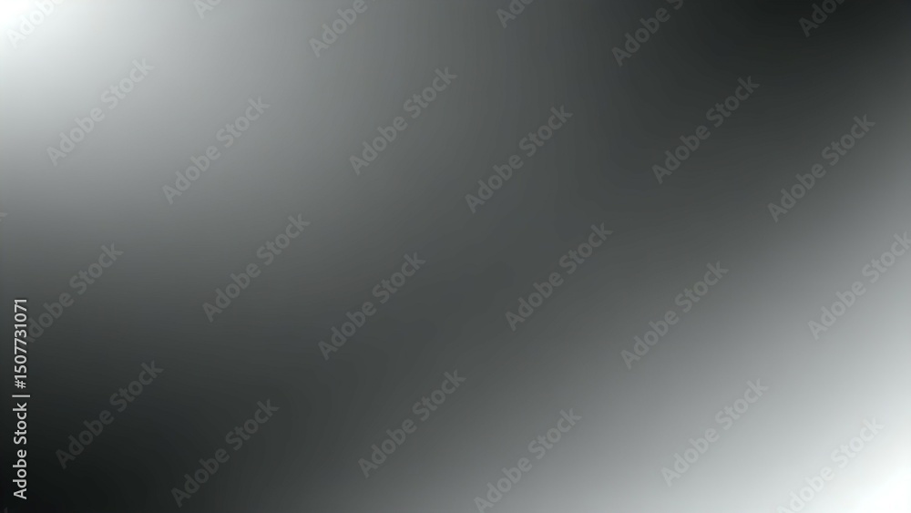 Elegant charcoal to silver gradient with subtle light transitions sophisticated and clean for luxury or executive branding