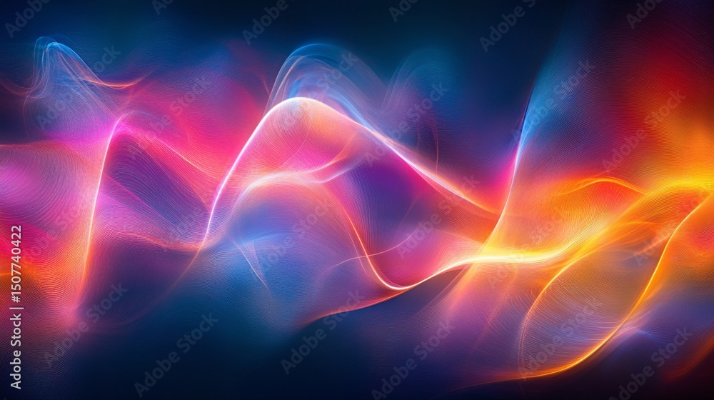 Abstract design with vibrant colors and flowing lines. Abstract design with vibrant colors and flowing lines.