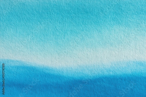 Abstract Blue Gradient Texture Background