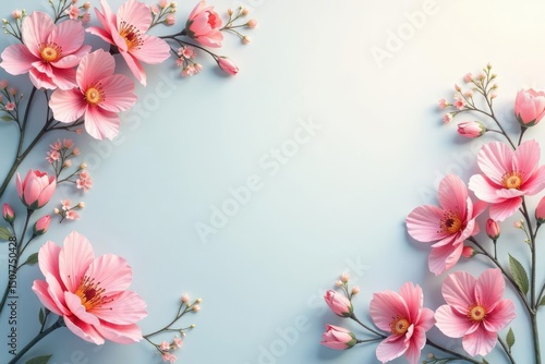 Delicate floral motif creating a subtle and elegant wallpaper design perfect for social media posts , stories, texture, romantic