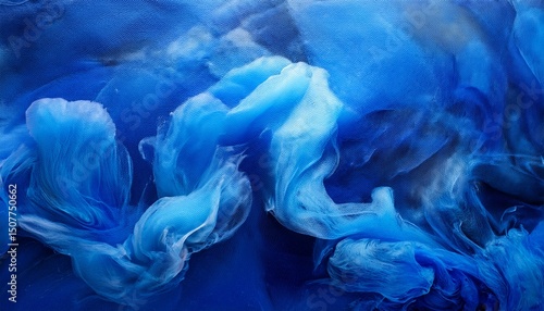 overlay paint background blue