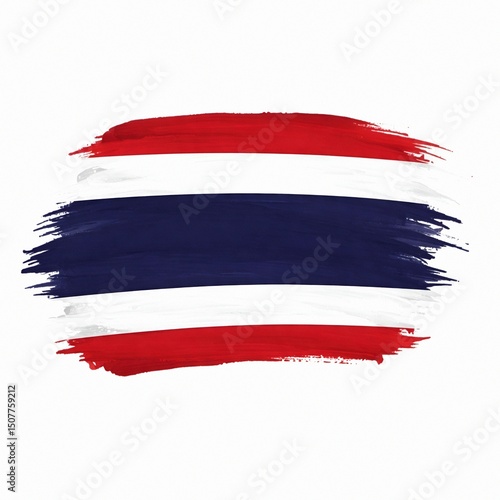 Free Download brush thailand flag - GFXLoad