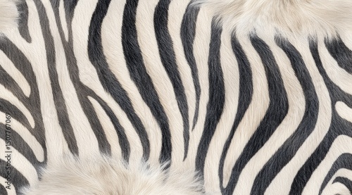 Close-up zebra skin texture