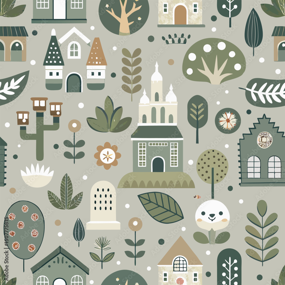 Naklejka premium Intricate Micro-Illustration Vector Pack