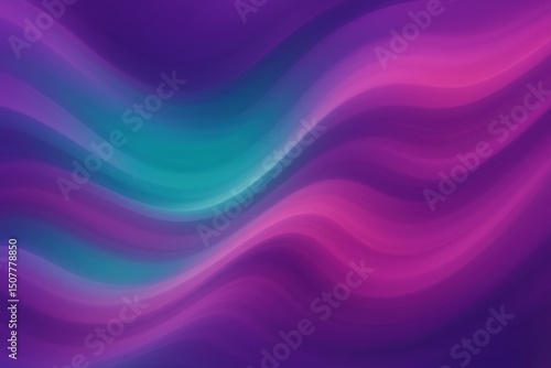 Wallpaper Mural Abstract Colorful Wave Design with Flowing Gradient Curves and Dynamic Movement Effect in Contemporary Digital Art Torontodigital.ca