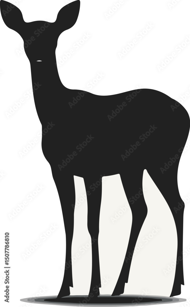 Cute deer vector Cute deer vector