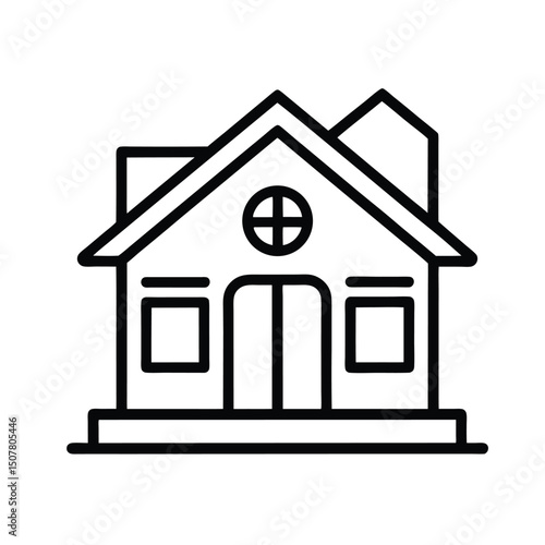 house icon on a white background