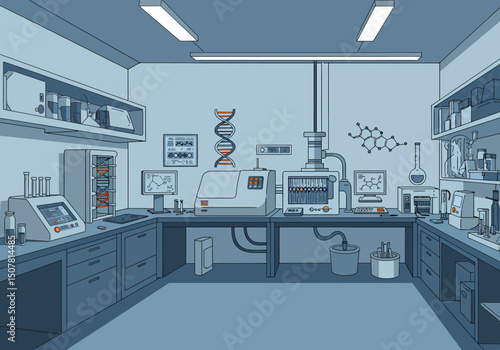High-Tech Research Laboratory for Science Experiment and Discovery