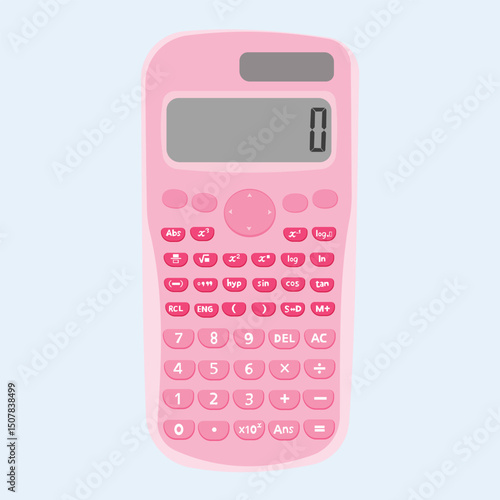 Scientific Calculator with Trigonometry Functions for School Math and Engineering Use