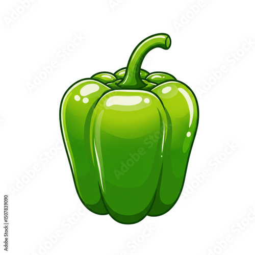 green bell pepper