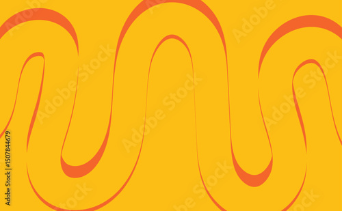 Illustration background yellow mustard unique design