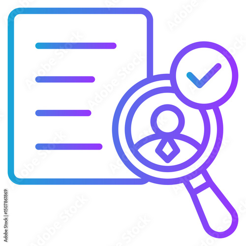 Human Resources gradient color icon