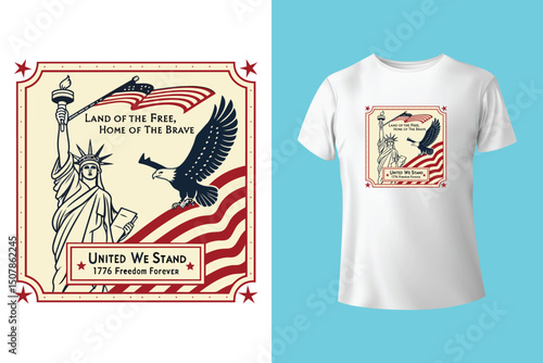 Veteran T Shirt Design Collection Vector Illustration