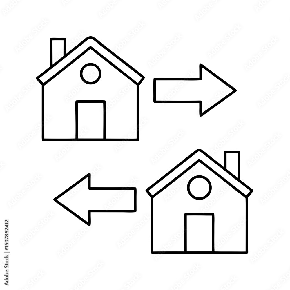vector house icon vector house icon