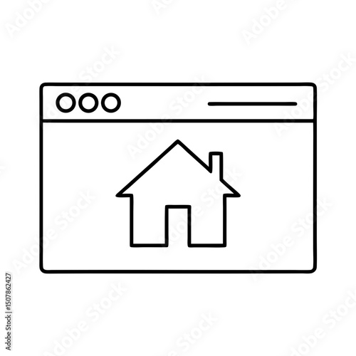 home icon button