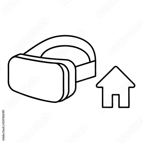 home icon on a white background