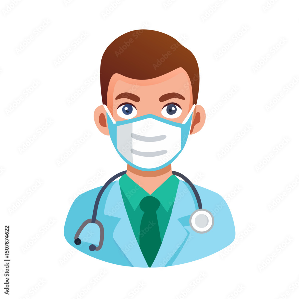 Fototapeta premium doctor icon