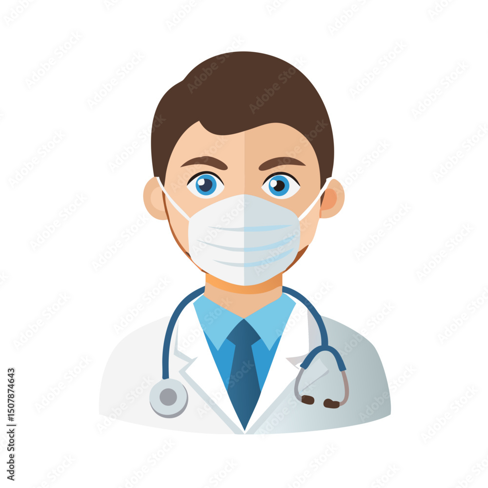 Fototapeta premium doctor icon