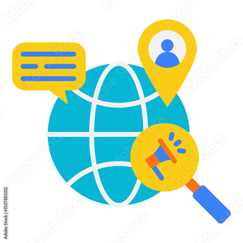 Global Marketing Targeting with Location and Communication