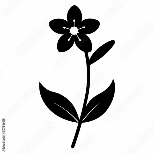 vector illustration of a flower