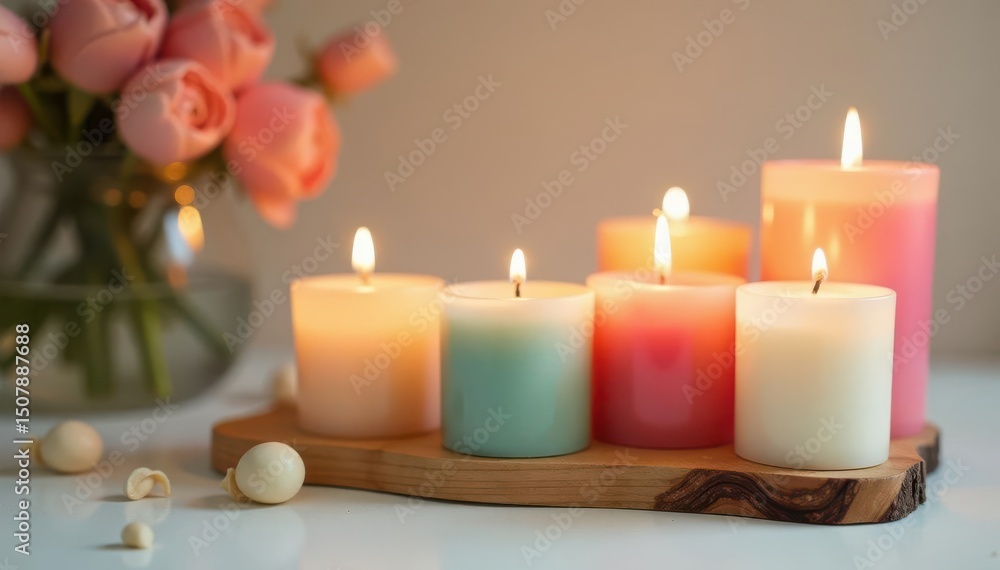 Eco soy wax candle making kit DIY candles, hobby supplies , white background, soy wax Eco soy wax candle making kit DIY candles, hobby supplies , white background, soy wax
