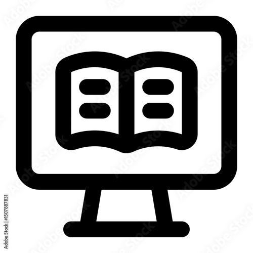 ebook icon for illustration
