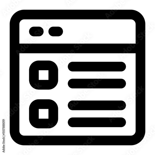 online test icon for illustration