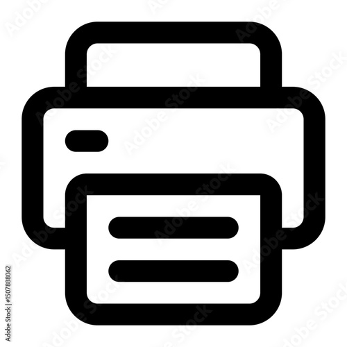 printer icon for illustration