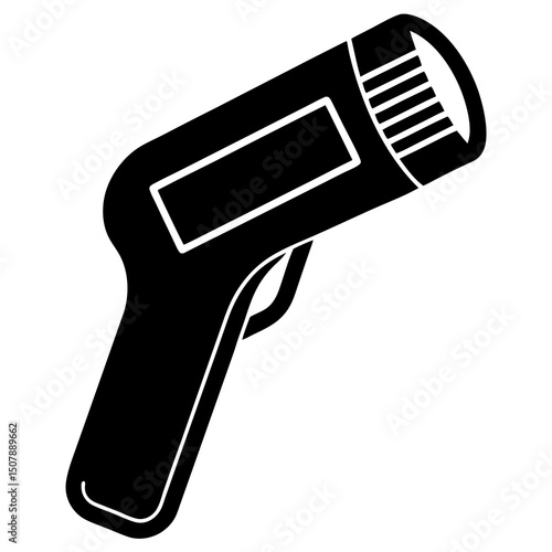 electric shaver isolated on white