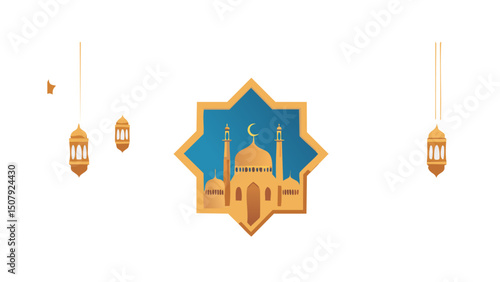 Graceful Islamic Script Typography
