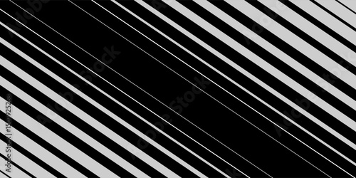 Seamless gradient halftone background. Black lines pattern.