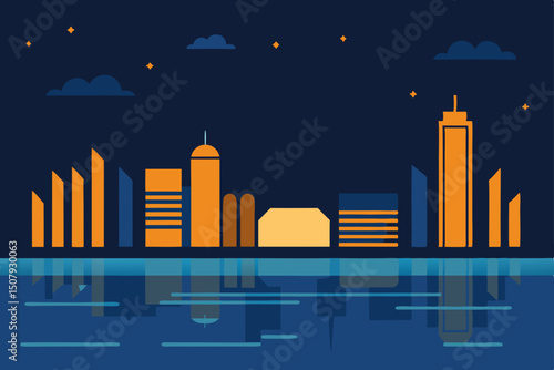 night city landscape