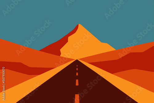 road to the mountain
