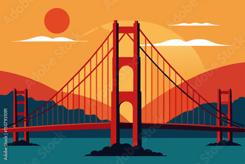 golden gate bridge at dusk