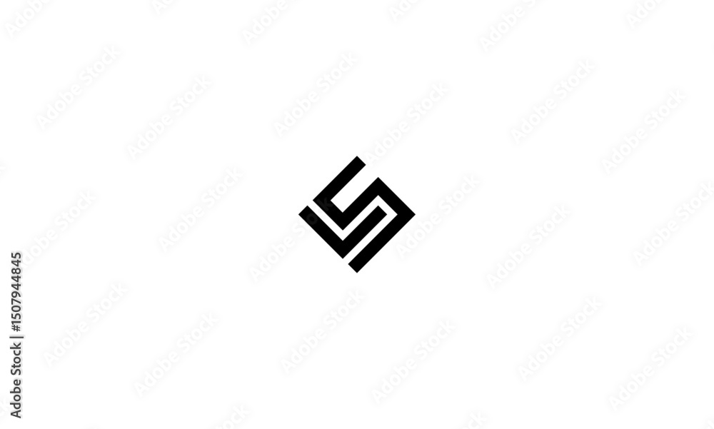 LS initial letters, monogram logo LS initial letters, monogram logo