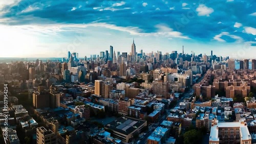 Aerial Time-lapse Photography of New York City Landmarks