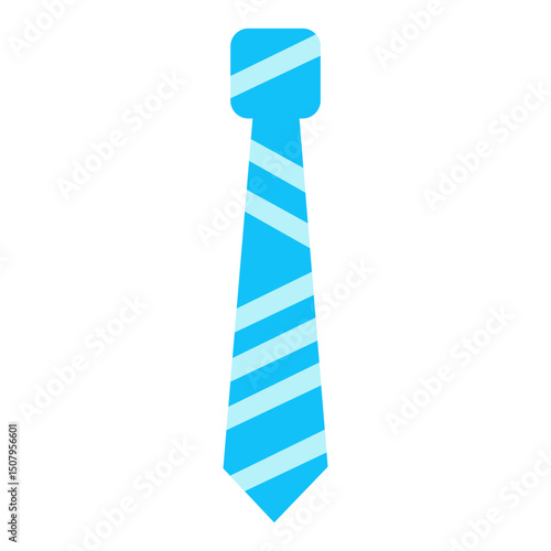 Fathers Day Necktie Element Illustration