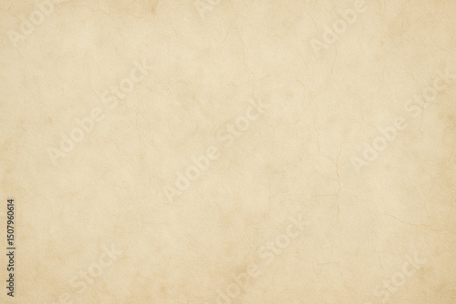 Soft faded wallpaper texture in antique cream with subtle cracks and weathered surface, vintage minimal background with organic charm