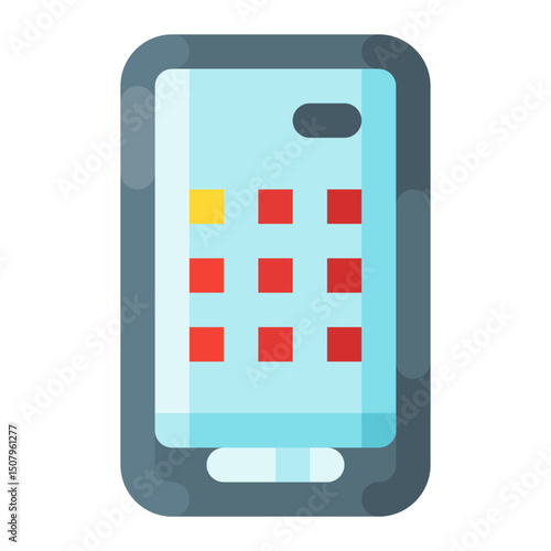 smartphone calculator colored icon