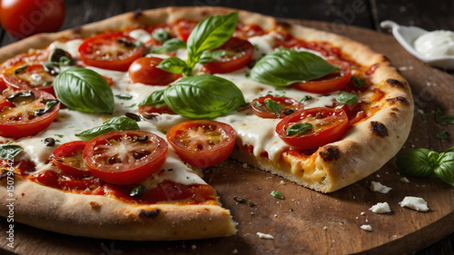 Authentic Italian Pizza with Fresh Ingredients.