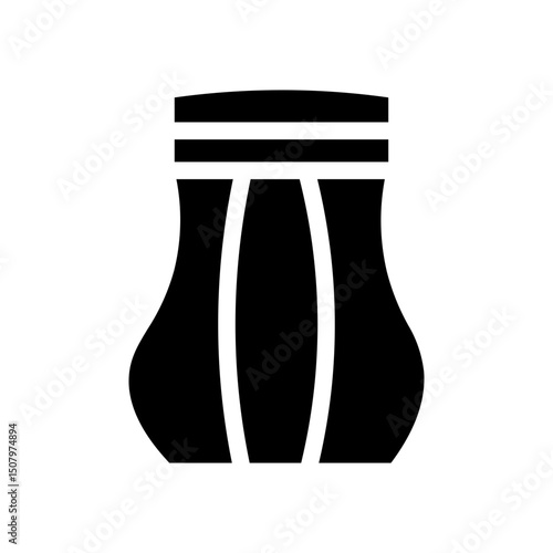 salt shaker glyph icon