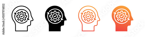 Imagination Multi Style Icon Set Vector 