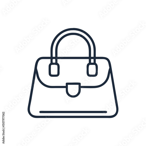 Handbag Purse Outline Icon