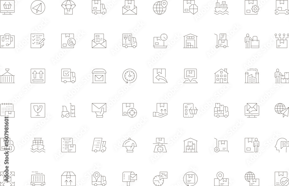 Obraz premium set of business icons